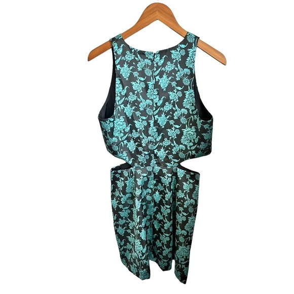 Nwt Anthropologie Hutch Cut-Out Jacquard Embroidered Sleeveless Mini Dress 12 - Picture 9 of 9